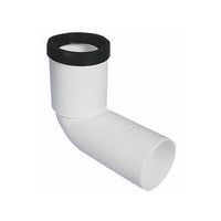 CURVA WC PROLUNGATA IN PP- D. 110 - 90'- BAMPI- pezzi 1