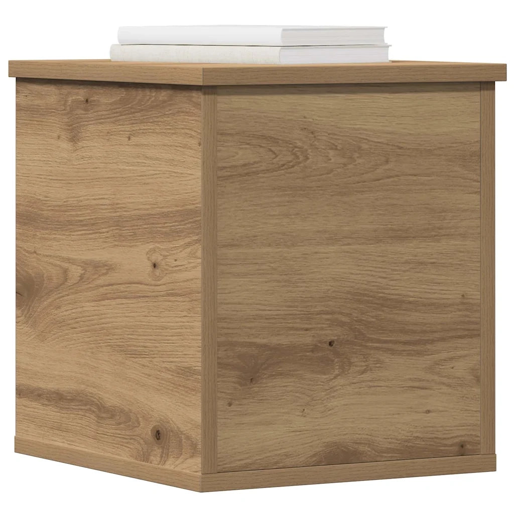 Scatola di Stoccaggio Rovere artigianale 30 x 35 x 35 cm 868694