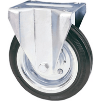 RUOTA INDUSTRIALE FISSA IDEAL STAR 80 mm - portata 60 kg - IDEAL STAR