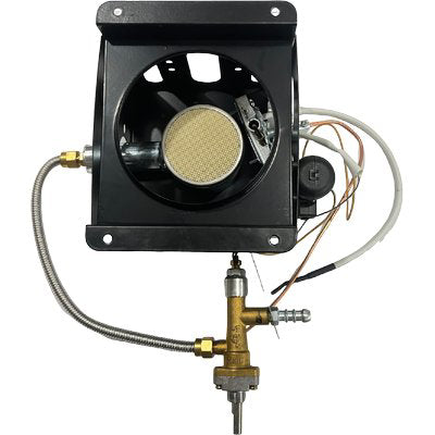 BRUCIATORE STUFA GAS ROUND PATIO FLAME DOMUS - CM 180