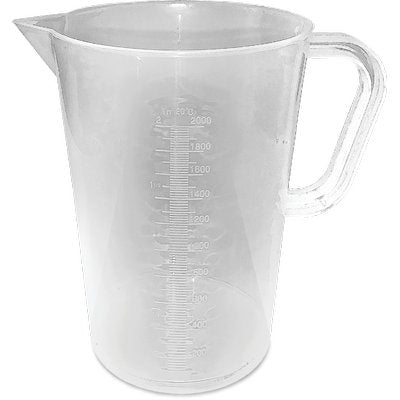 CARAFFA GRADUATA - PLT ML 2000- 5 pezzi