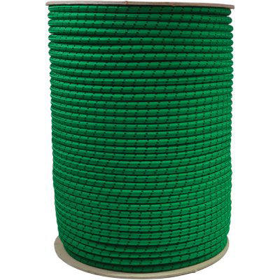 CORDA ELASTICA IN BOBINA - VERDE MM  8 MT 100
