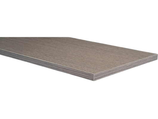 MENSOLA IN TRUCIOLARE 'ECOPAN' 100 x 30 x 1,8 - rovere grigio- 5 pezzi