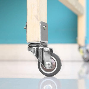 RUOTA INDUSTRIALE GIREVOLE IDEAL STAR 80 mm - portata 60 kg - IDEAL STAR