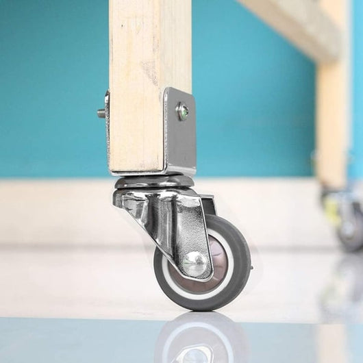 RUOTA INDUSTRIALE GIREVOLE IDEAL STAR 80 mm - portata 60 kg - IDEAL STAR