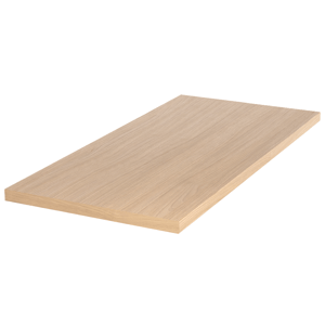 MENSOLA IN TRUCIOLARE 'ECOPAN' 100 x 20 x 1,8 - acero- 5 pezzi