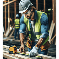 FLESSOMETRO IN ABS/GOMMA IDEAL STAR mt 3x19 mm - IDEAL STAR