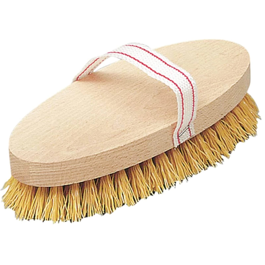 SPAZZOLA EQUINI fibra di radica naturale  - BricoGo