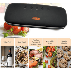 MACCHINA SOTTOVUOTO 'ASTRID' IDEAL STAR 100 Watt - colore nero - IDEAL STAR