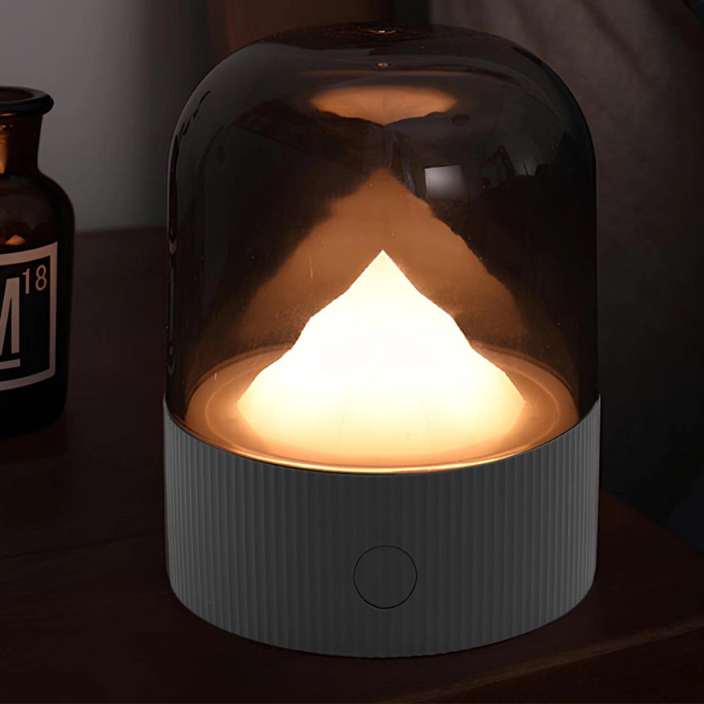 Luce notturna con intensità e colori regolabili modello Mont Blanc Nero TechKidz