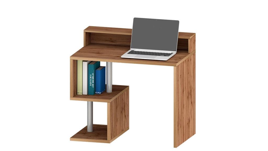 Scrivania a Giorno 100x50x92,5 cm Esse Rovere Wotan