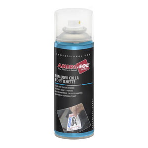 Rimuovi etichette spray 200 ml ad azione rapida per colla e adesivi Ambrosol