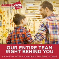 Rimuovi etichette spray 200 ml ad azione rapida per colla e adesivi Ambrosol