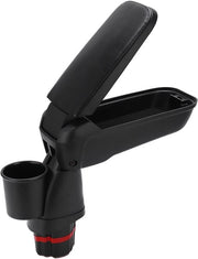 Supporto per braccio - Scatola di stoccaggio - Grande/Profonda capacità di stoccaggio - Materiale di alta qualità/ABS - Adattamento perfetto - Utilizzo dello spazio ottimale - Adatto per Smart Fortwo/Forfour 453 15-19 - Scatola di stoccaggio