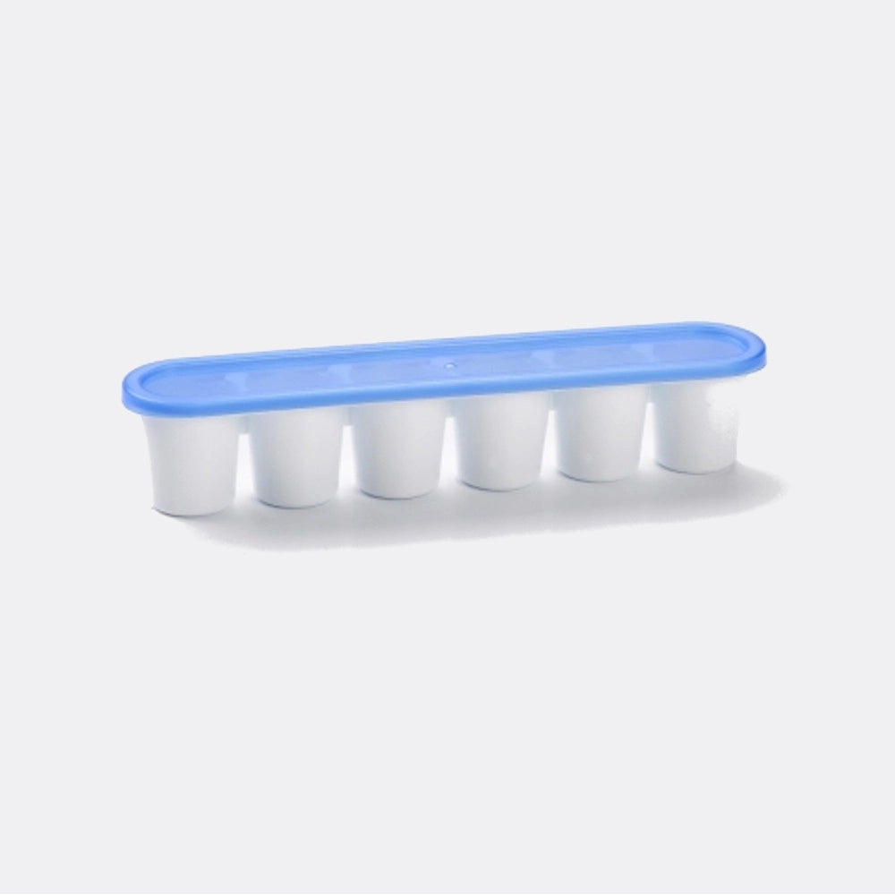Trade Shop - 2 Vaschetta Forma Ghiaccio Forme Stampi Per Cubetti Da Freezer Rigido Con Tappo -
