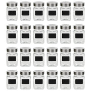 Barattoli in Vetro con Adesivo 24 pz 300 ml cod mxl 78601