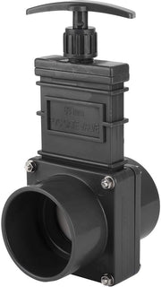 Valvola di scarico acqua 63mm - ABS resistente - Leggera - Adatta per RV/caravan - Chiusura - Valvola di chiusura - Valvola di scarico
