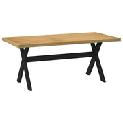 Tavolo Pranzo NOAIN Gambe a Forma X 180x90x75 cm Legno Massello