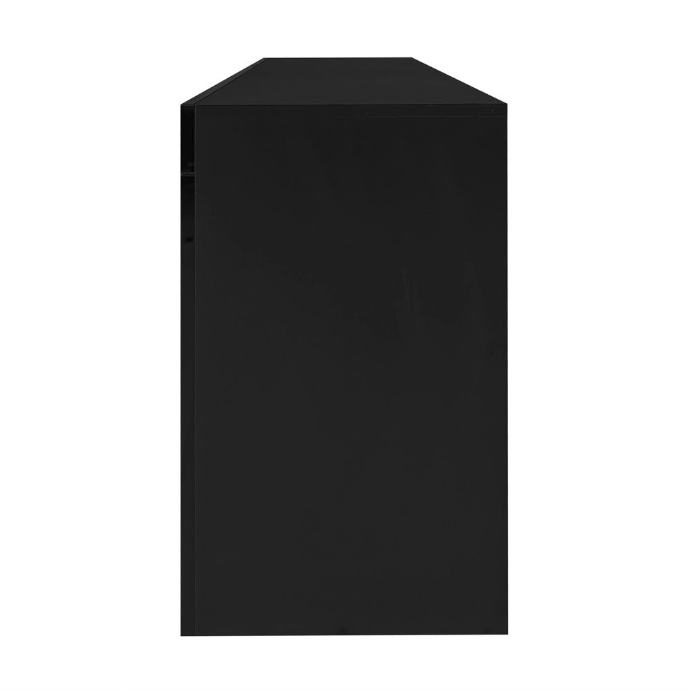 Mobile TV con LED e Cassetti ¨C Xylo ¨C Bianco Lucido 160x35x60 cm