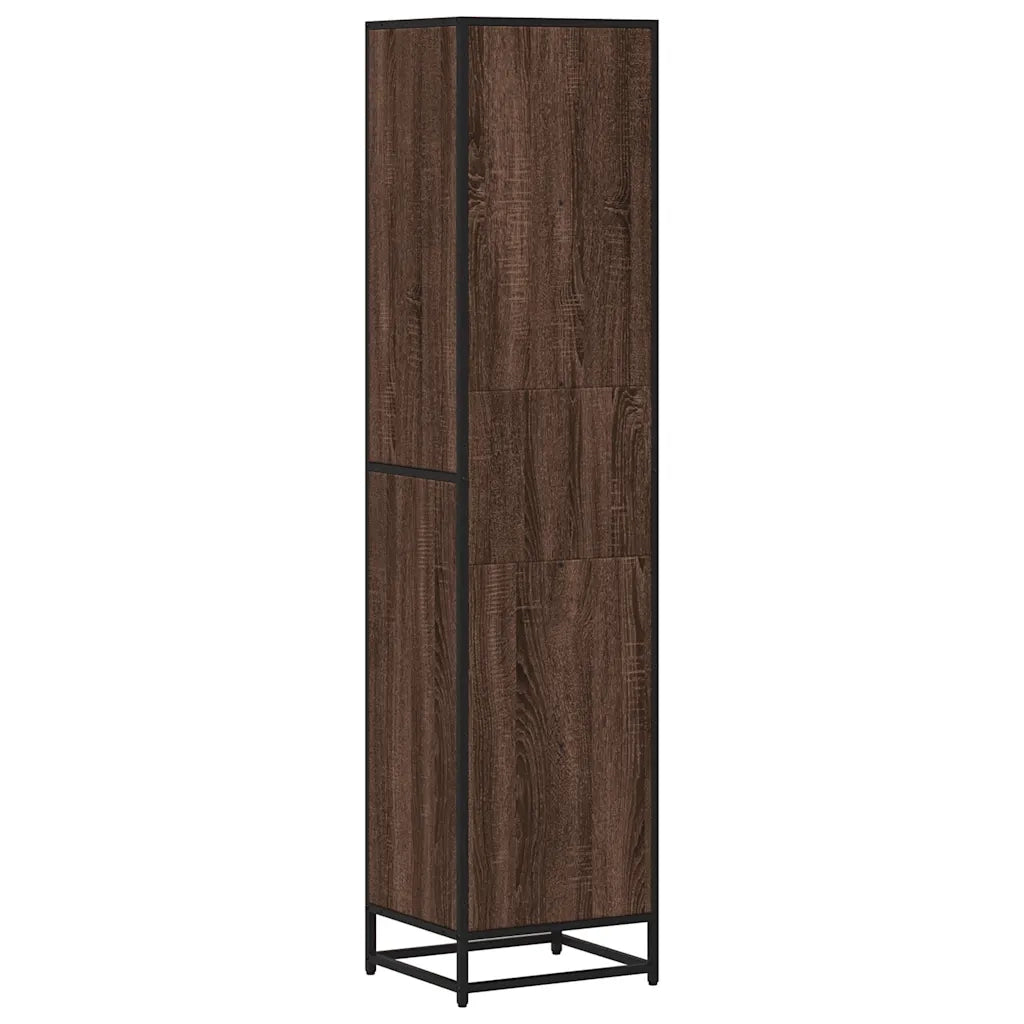 Libreria Rovere Marrone 40x35x170,5 cm in Legno Multistrato