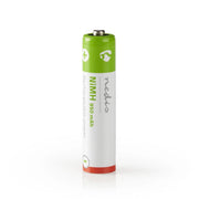 Confezione di 4 batterie ricaricabili NiMH-AAA da 1,2 V CC 950 mAh precaricate  Nedis