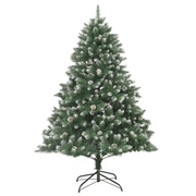 Albero di Natale | Decorazioni natalizie Artificiale con Base 180 cm PVC