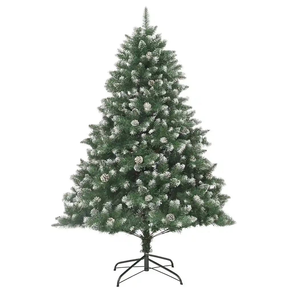 Albero di Natale | Decorazioni natalizie Artificiale con Base 180 cm PVC