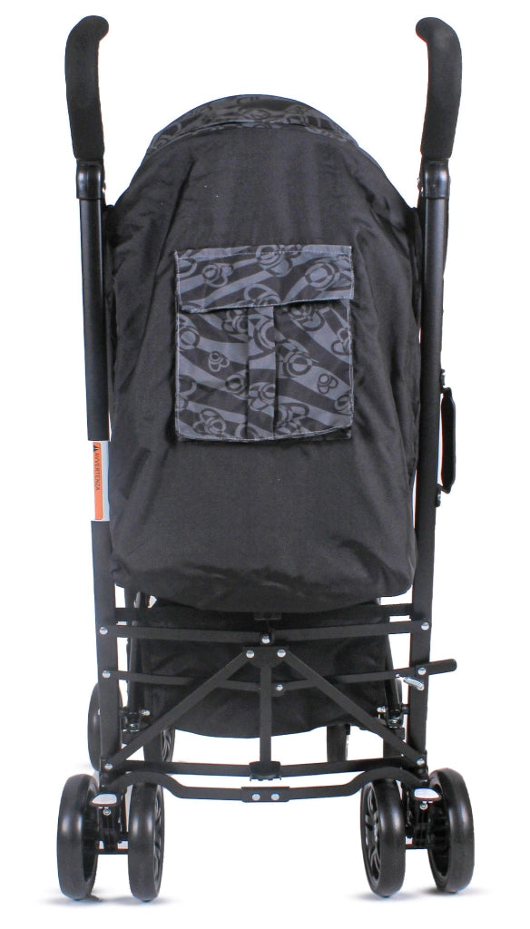 Passeggino Pieghevole per Bambini Barotti Zoom Nero/Grigio