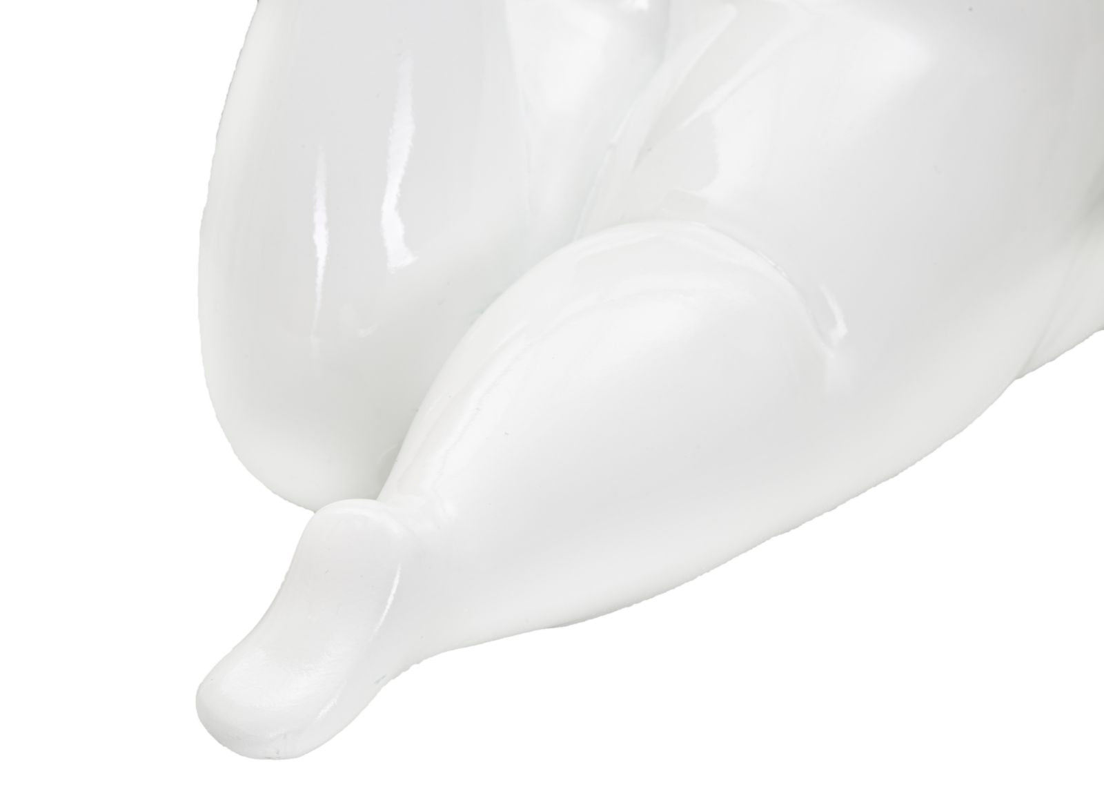 Statua Donnina Yoga Relax 32x16x16 cm in Poliresina Bianco