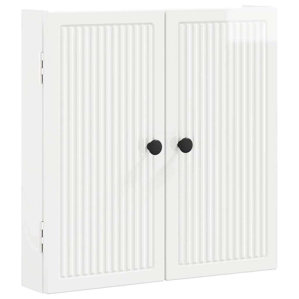 Armadio per Dartboard EDE Bianco Lucido 52,5 x 10,5 x 53,5 cm 896009