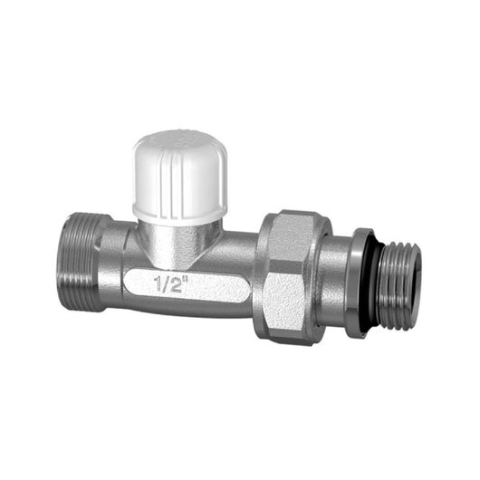 DETENTORE PER RADIATORI ATTACCO DRITTO 1/2 FAR