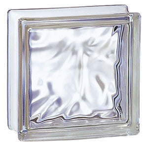 VETRO MATTONE ONDULATO 19 X 19  Chiaro     MADE IN ITALY