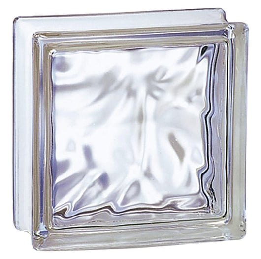 VETRO MATTONE ONDULATO 19 X 19  Chiaro     MADE IN ITALY