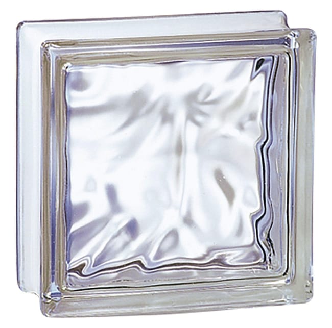 VETRO MATTONE ONDULATO 19 X 19  Chiaro     MADE IN ITALY