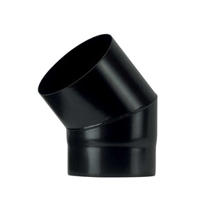 GOMITO A 45  ° PER STUFA A LEGNA 'PLUS LIGHT'  EE ? 120 mm - SAVE