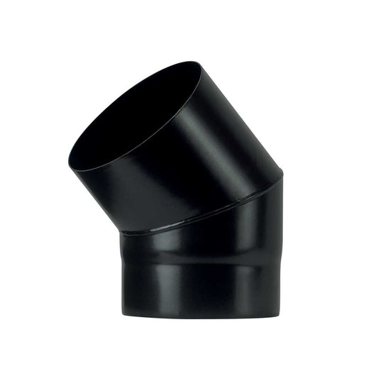 GOMITO A 45  ° PER STUFA A LEGNA 'PLUS LIGHT'  EE ? 120 mm - SAVE