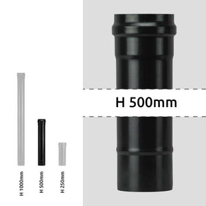 TUBO PER STUFE A PELLET 'LIGHT' Ø 80x500 mm - SAVE