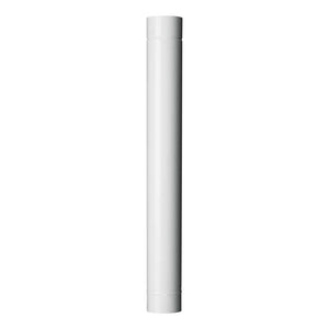 TUBO SMALTATO PER STUFA A LEGNA 'CLASSIC' Ø 80 mm - 100 cm - Col. bianco - SAVE