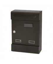 Cassetta postale antracite 25x8x37h cm