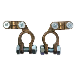 MORSETTO PER BATTERIA AUTO polo negativo  - MADE IN ITALY