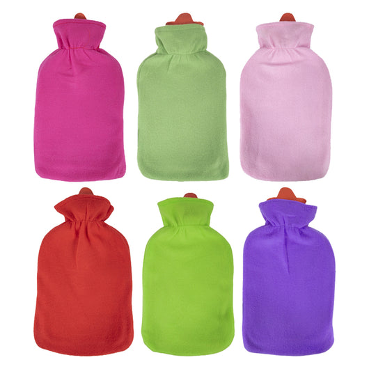 BORSA ACQUA CALDA CON RIVESTIMENTO IN PILE 'FREETIME' lt 2- 6 pezzi  - BricoGo