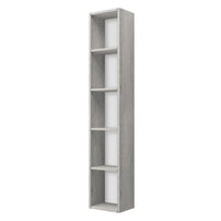 COLONNA BAGNO SOSPESA A GIORNO MOD. STILE- Quercia Bianca- DH- pezzi 1