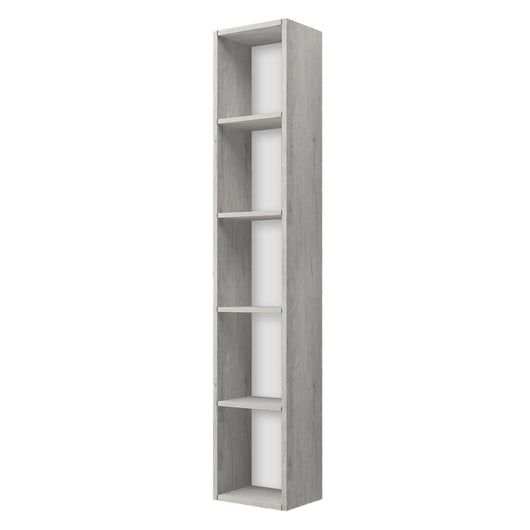 COLONNA BAGNO SOSPESA A GIORNO MOD. STILE- Quercia Bianca- DH- pezzi 1