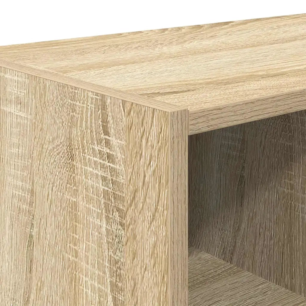 Scarpiera | Mobile per scarpe Impilabile Rovere Sonoma 89,5x30x40 cm