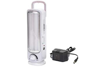 LAMPADA PORTATILE RICARICABILE TWIX IR162- - 8w - 300 lumen - mm.75x62x230h - 1 pezzi VELAMP