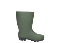 STIVALI  A TRONCHETTO IN PVC VERDE- - nÂ°38 - 1 paio EXCEL