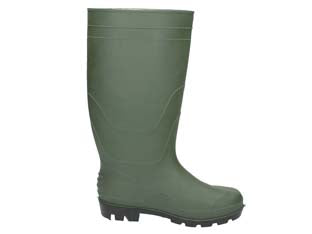 STIVALI  A GINOCCHIO IN PVC VERDE- - nÂ°42 - 1 paio EXCEL