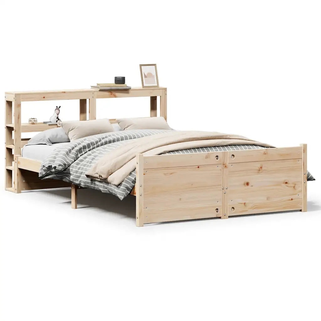 vidaXL Giroletto con Testiera 120x200 cm in Legno Massello di Pino