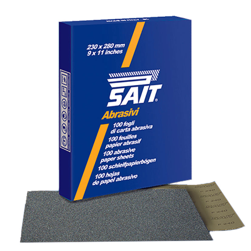 Sait CARTA ABRASIVA S-SAITAC CW-C mm. 230x280   grana 80 25.00 fogli