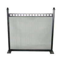 C PARASCINTILLE A PANNELLO  63,5X61,5 P/CAMINO NERO- 1,0 pz